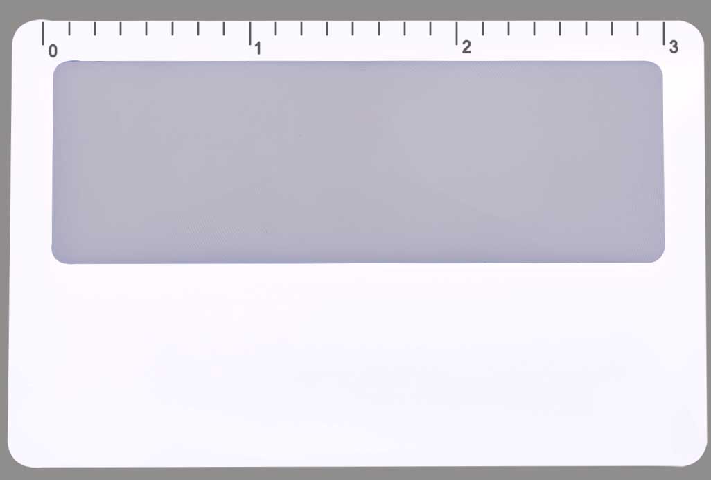 Credit card size paper thin magnifier 4