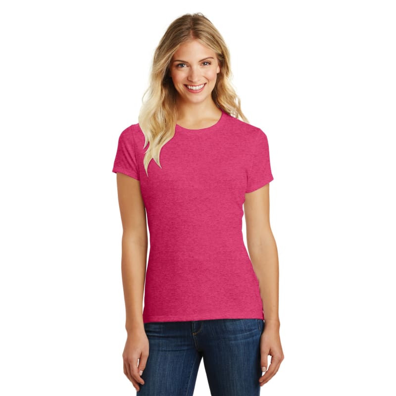 District Women's Perfect Blend CVC Tee. 61