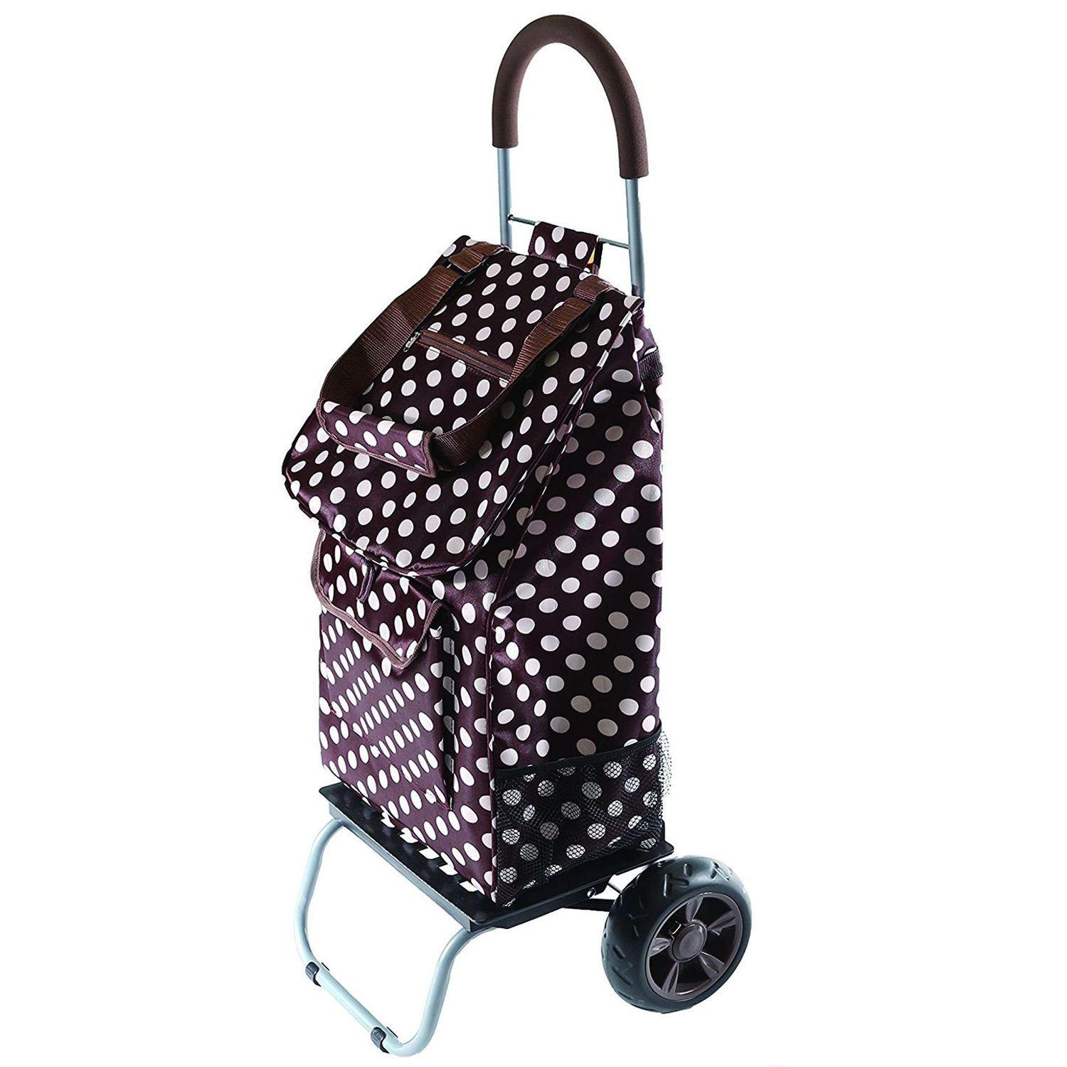 Portable Foldable Shopping Cart w/ Wheels 5