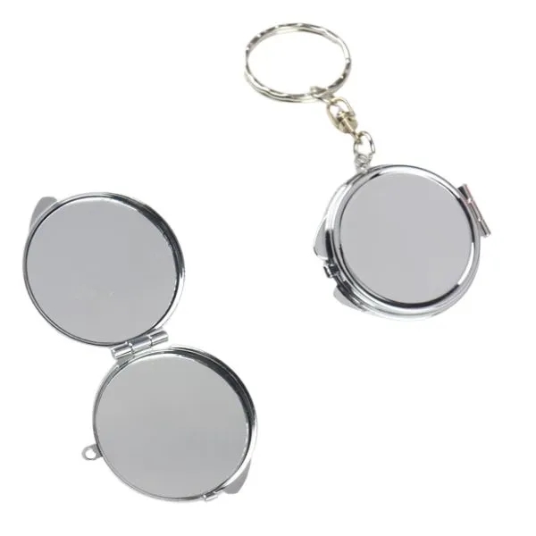 Double-Sided Keychain Mirror - Compact Travel Accessory 5