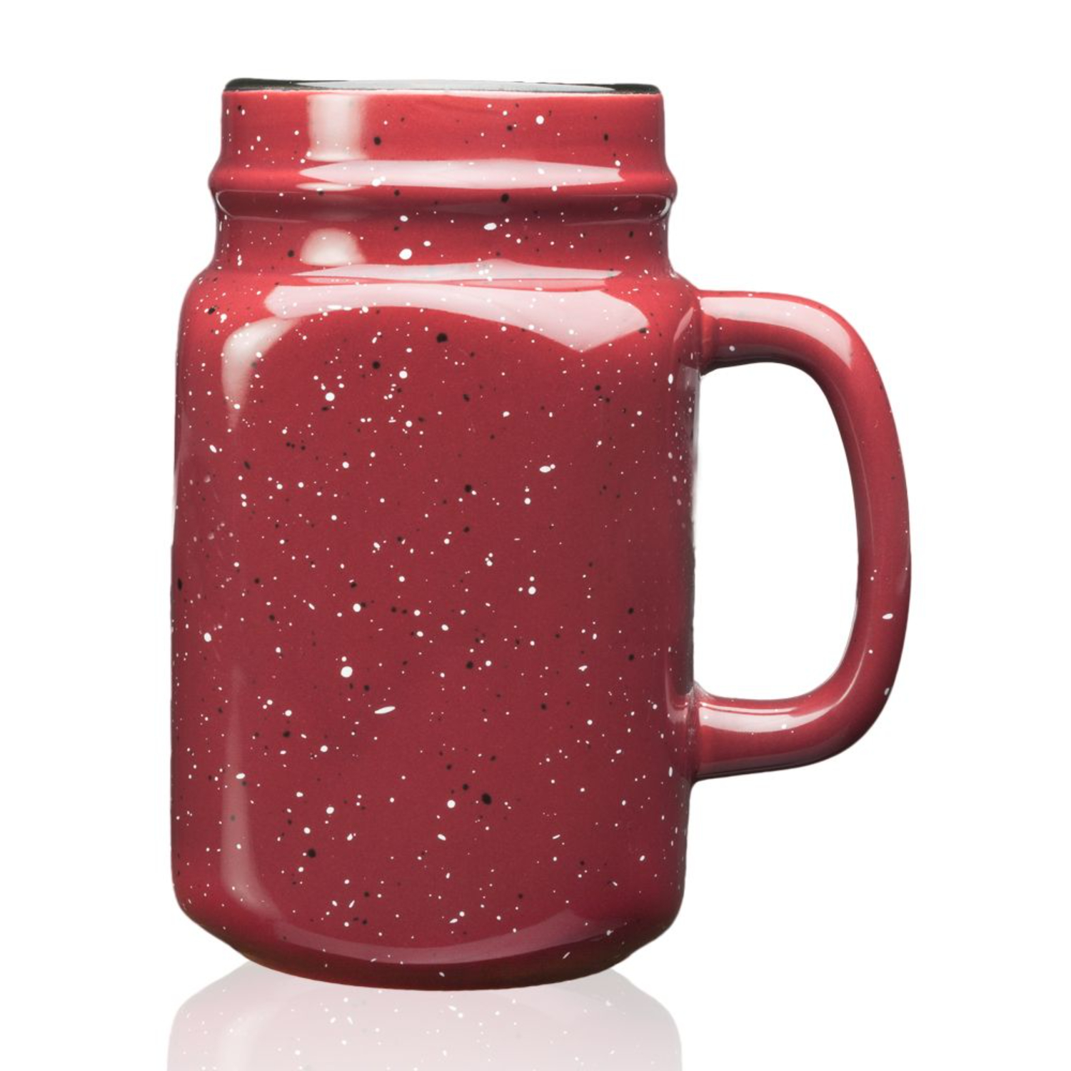 Ceramic Mason Jar Mugs, 16 oz. 3