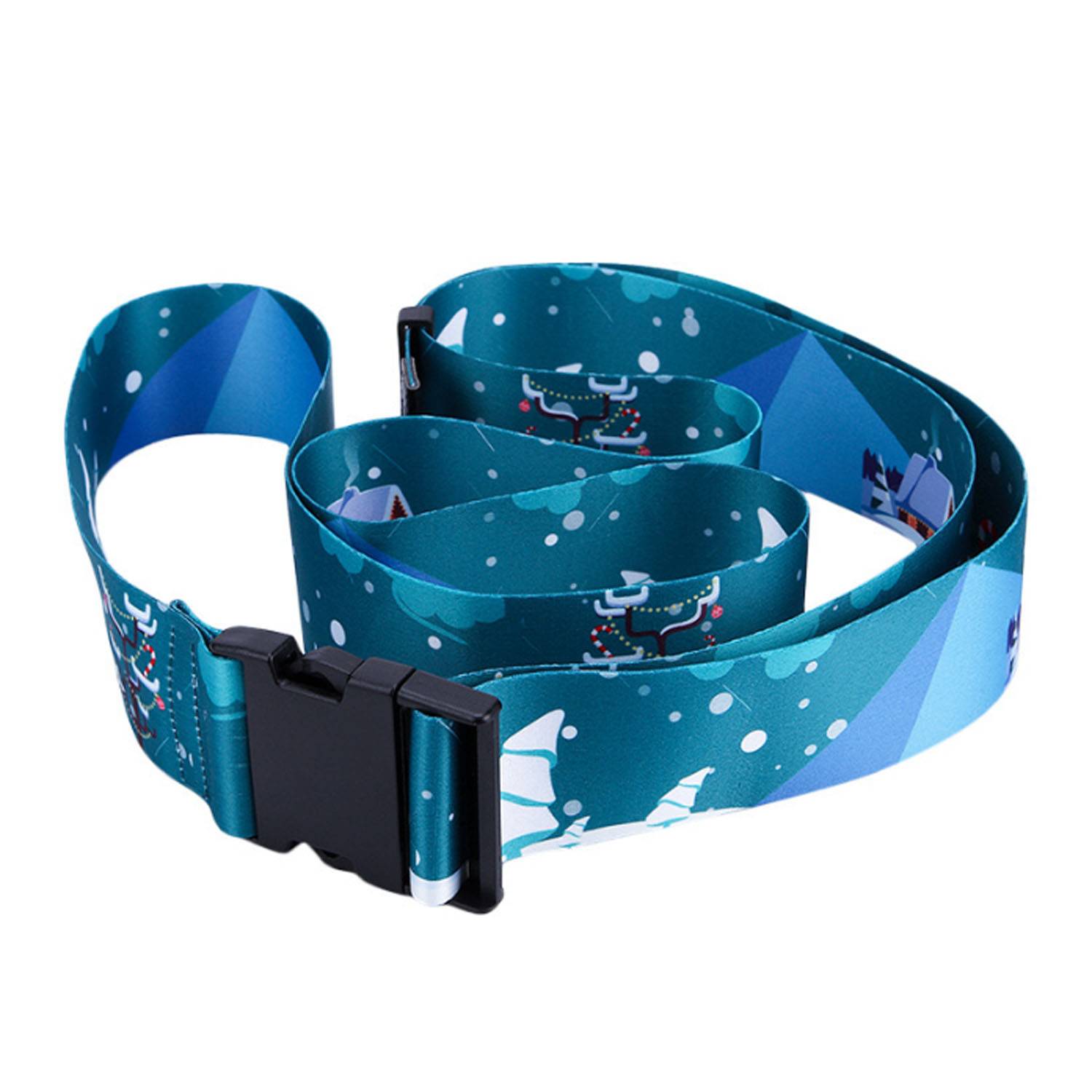 79"Adjustable Sublimation Luggage Strap 8