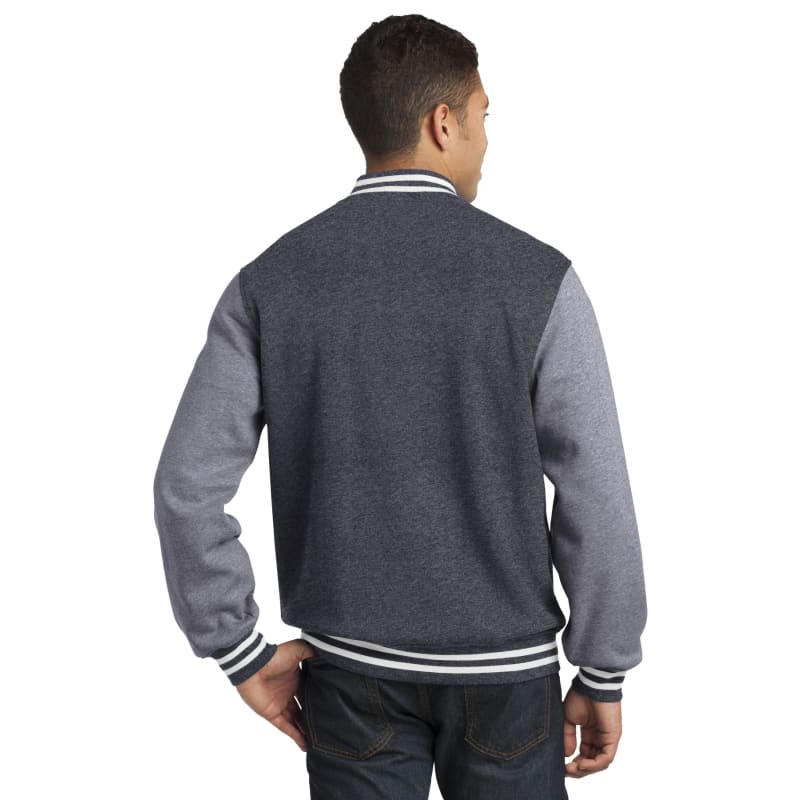 Sport-Tek Fleece Letterman Jacket. 18