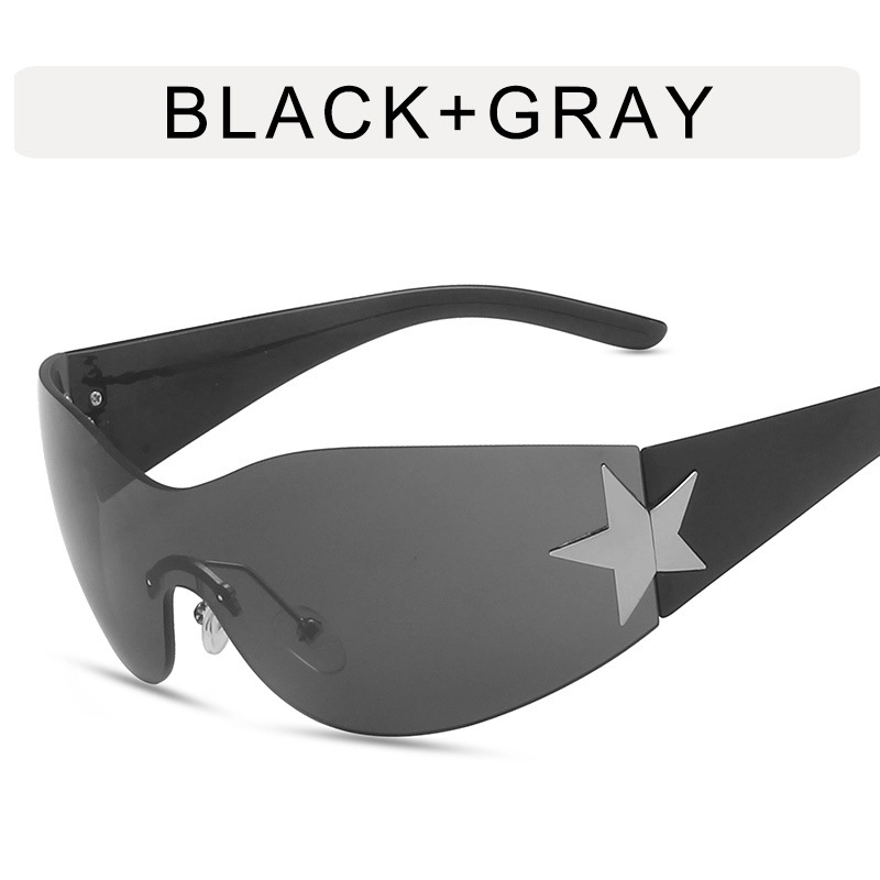 Rimless Pentagram Sunglasses 22