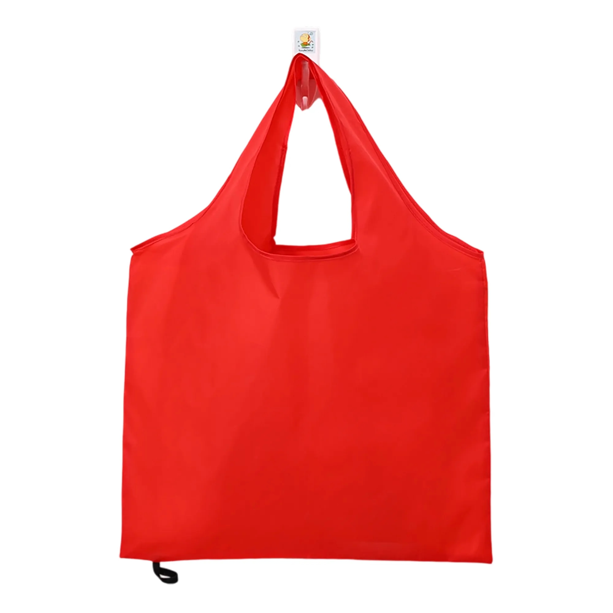 Compact Foldable Shopping Tote with Rope Closure 3