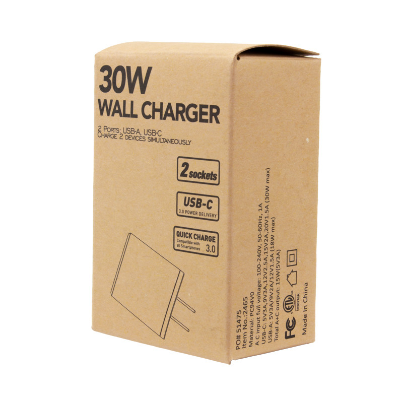 30W PD Fast Wall Charger 10