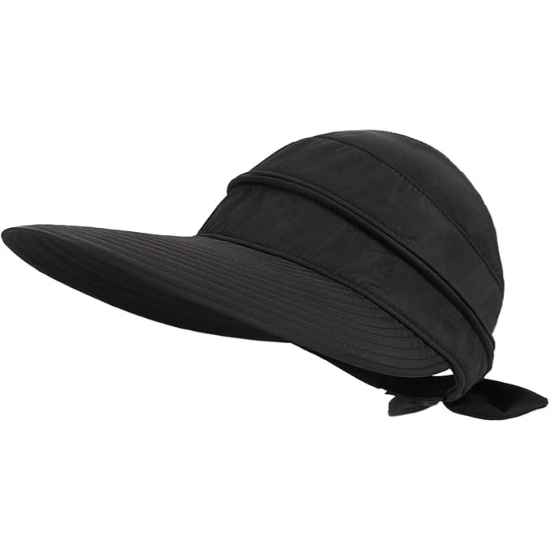 UPF 50 UV Sun Protective Convertible Visor Hat 3