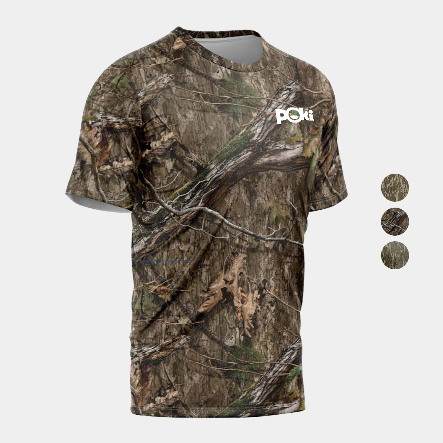 Mossy Oak® Men's 4.4 oz. Polyester Interlock Short Sleeve T-Shirt 2