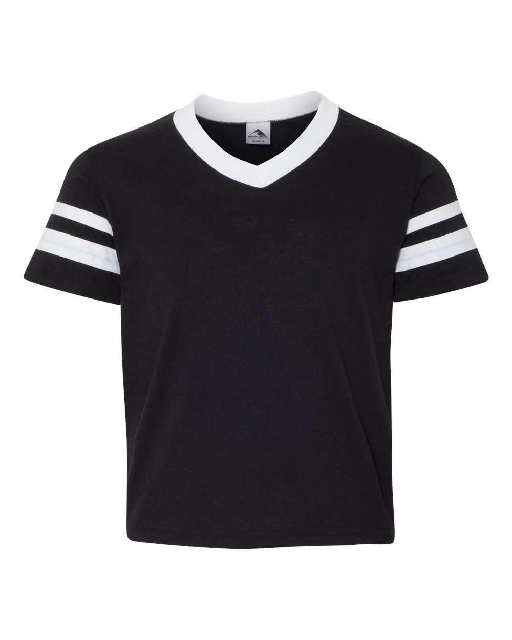Youth V-Neck Jersey with Striped Sleeves - 361 41