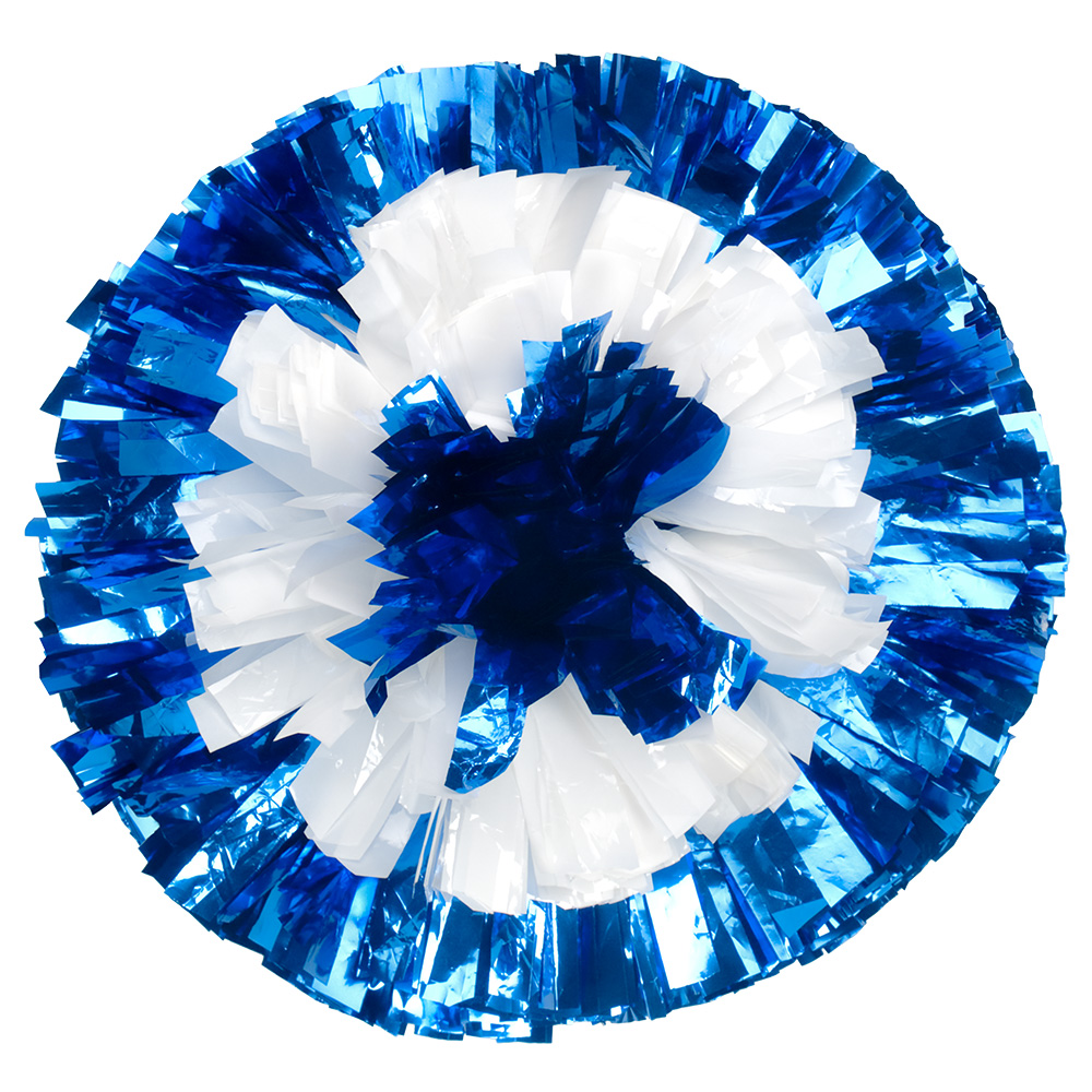 Custom Metallic Show Pom - Bullseye Style 1