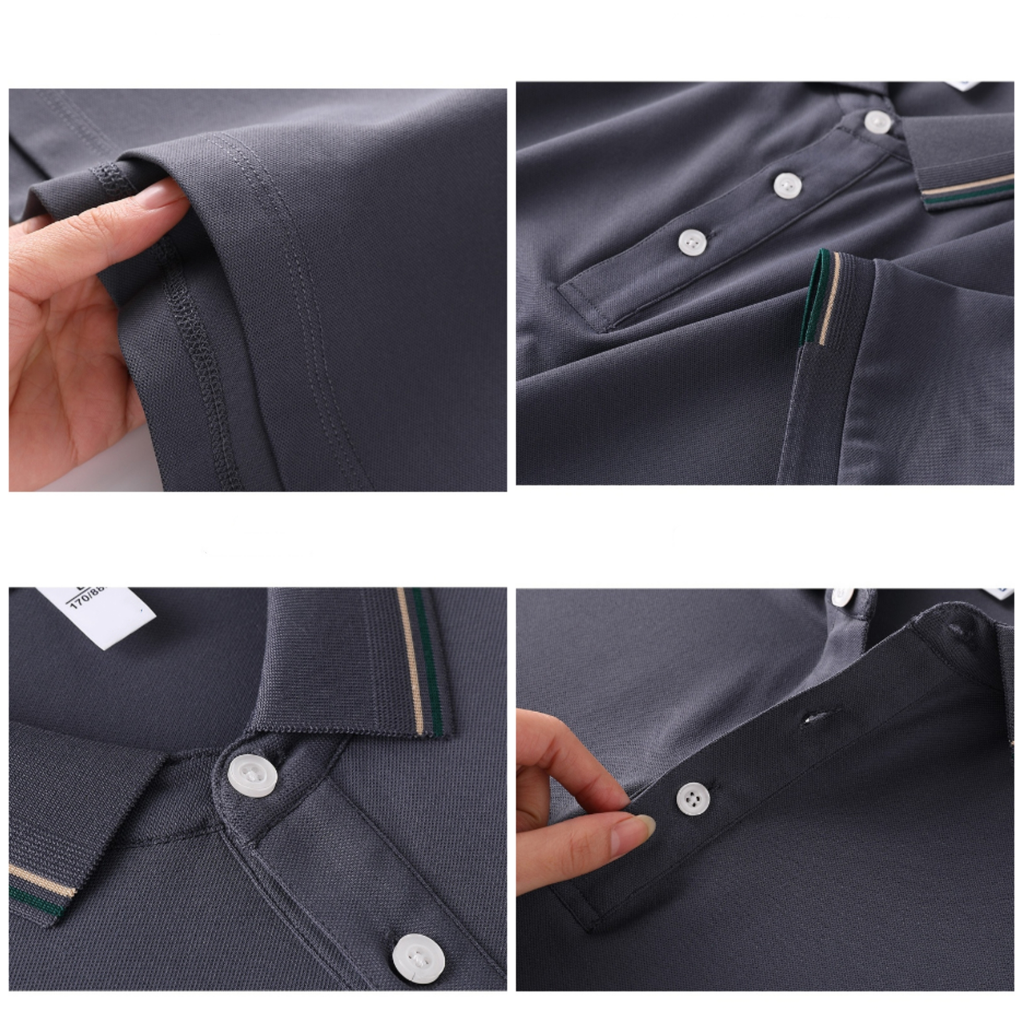 Unisex Short Sleeve Polo Shirts 3