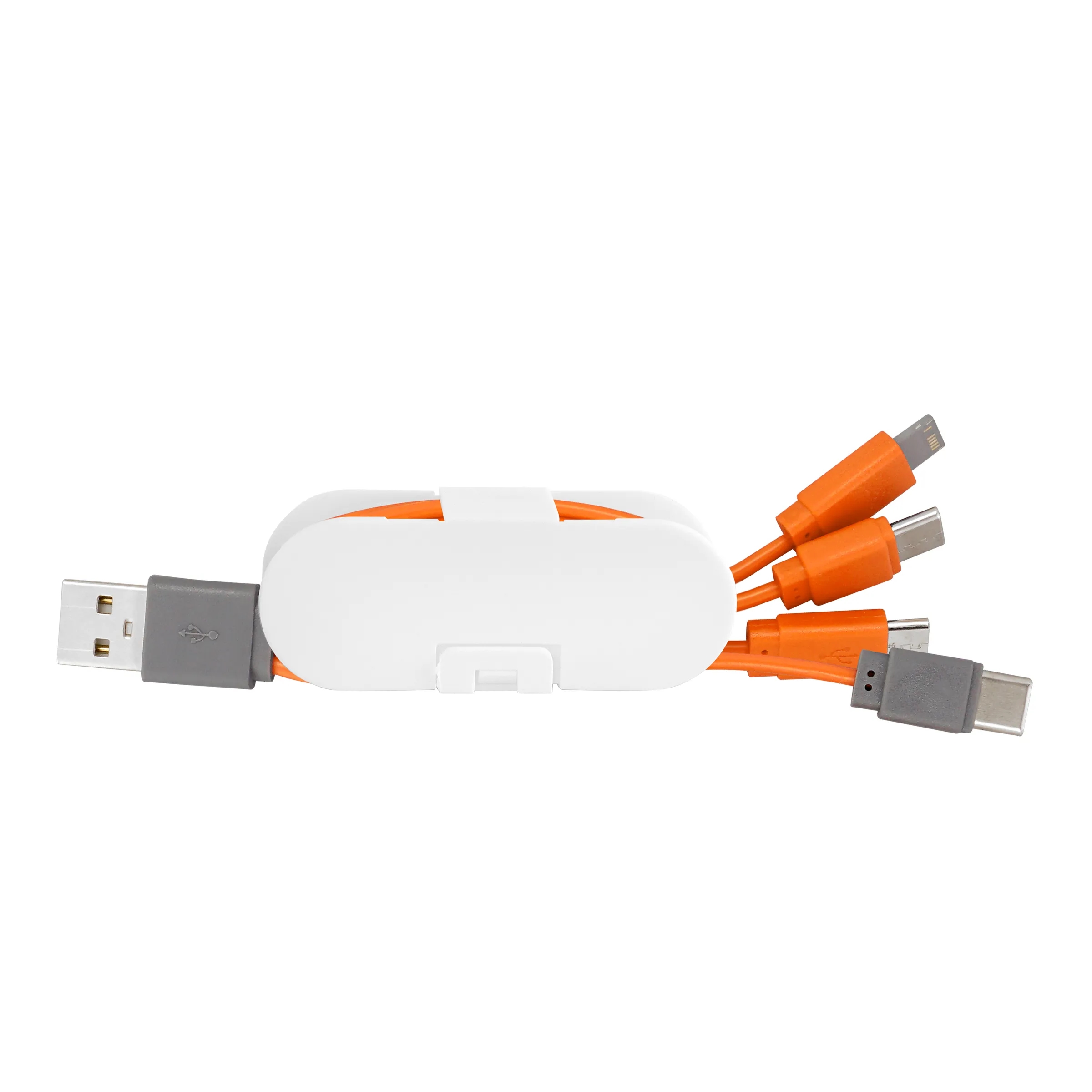 Dual Input Cable Wrap Phone Stand 3