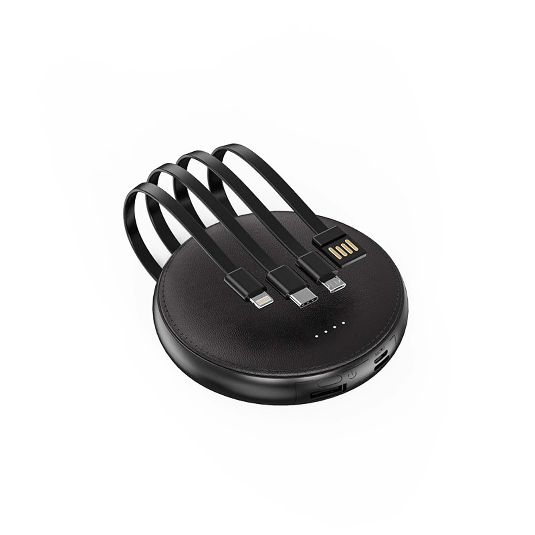 10,000mAh Portable Round Power Bank 2