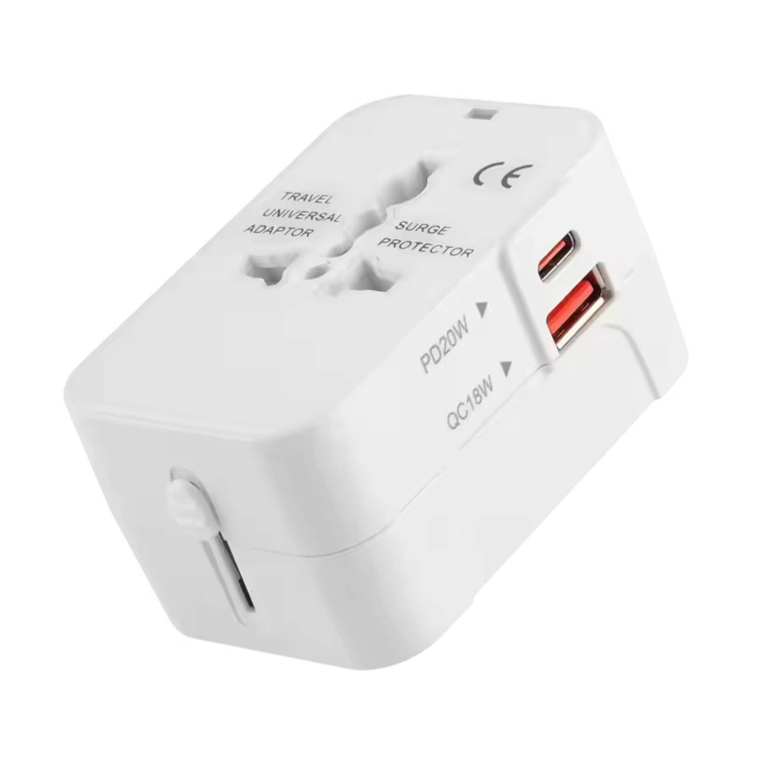 Type C USB A Universal Fast Charge Adapter - QC18W + PD20W 10