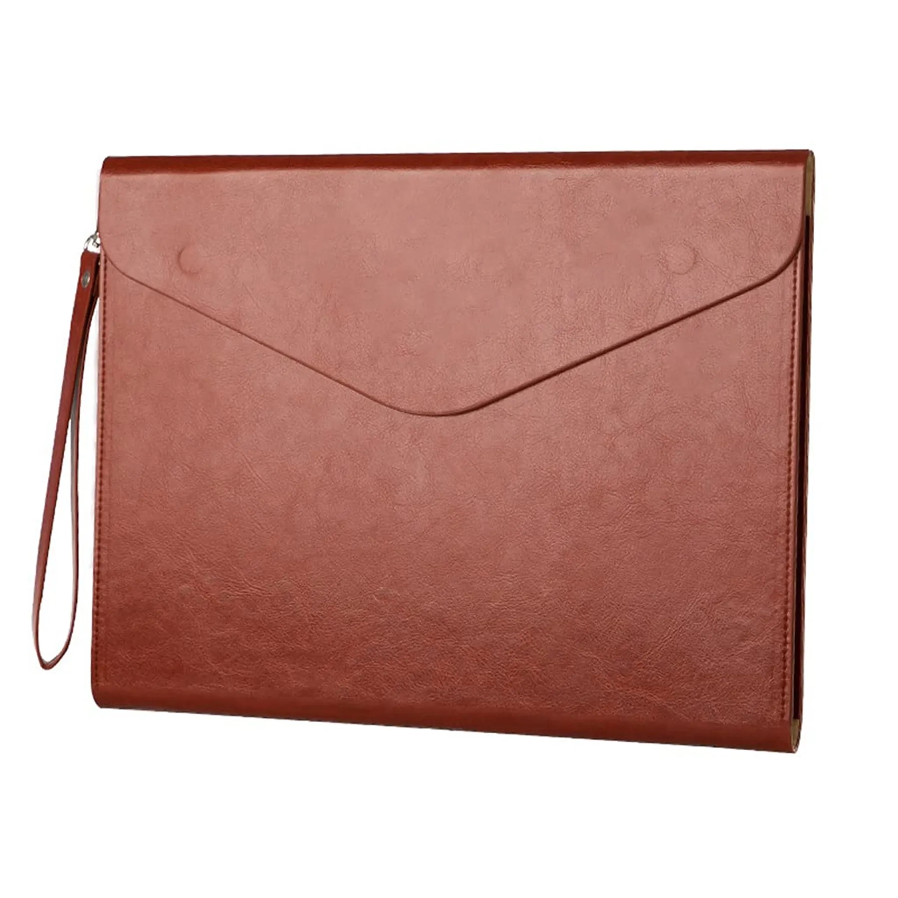 PU Leather A4 File Folder with Invisible Magnetic 2