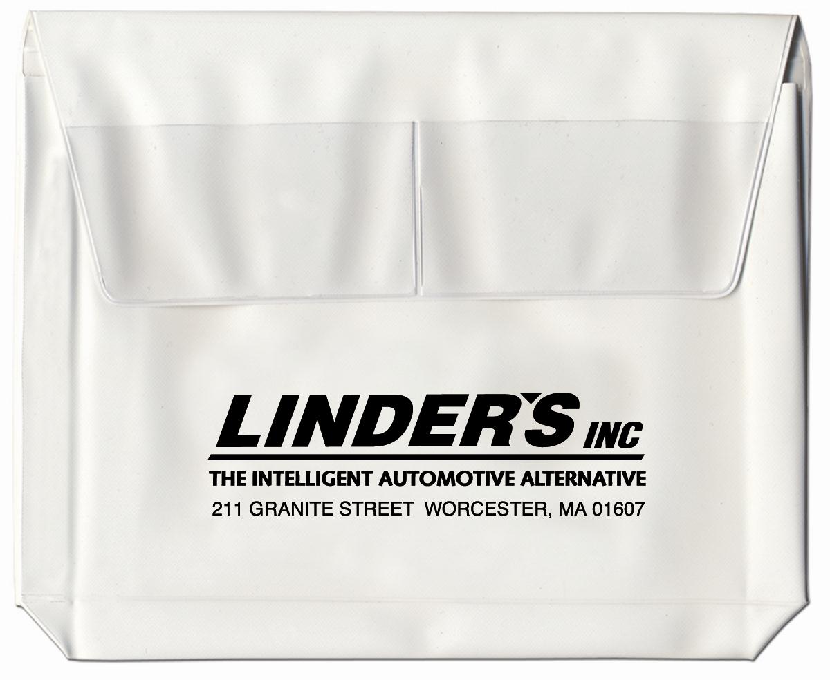 Gusseted Document Case with 2 Pockets on the Flap and wide Expandable Gusset 1