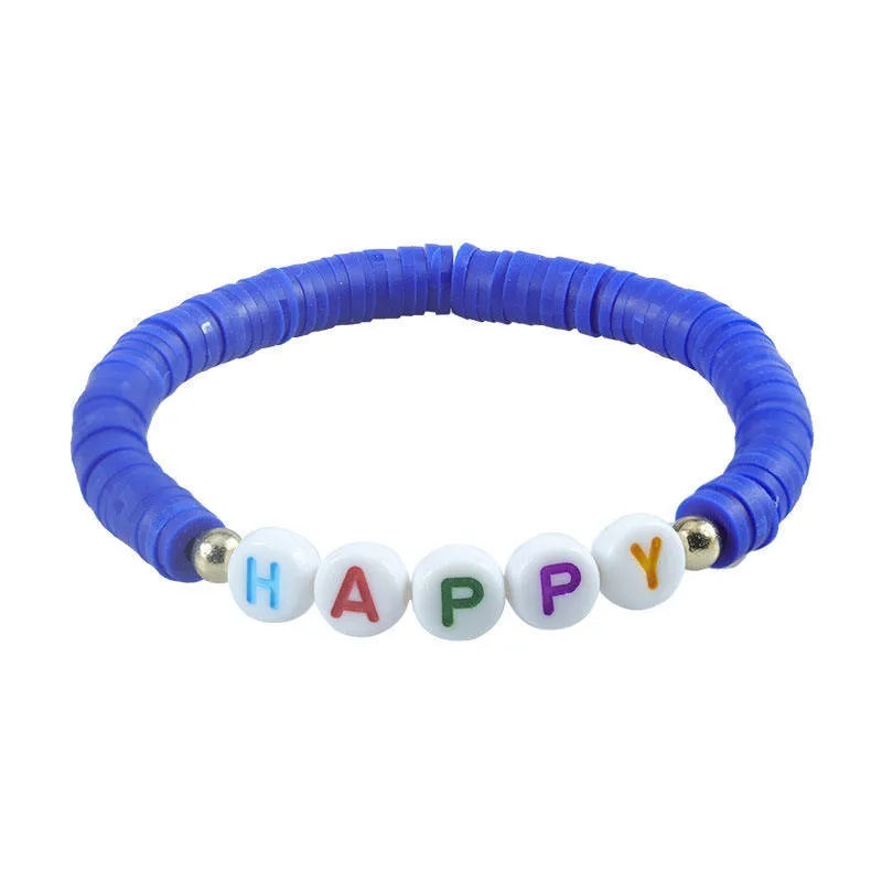 Customized colorful Letters Bracelet 4