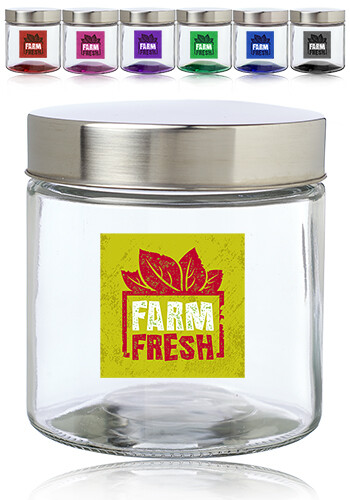 27 oz. Glass Candy Jars