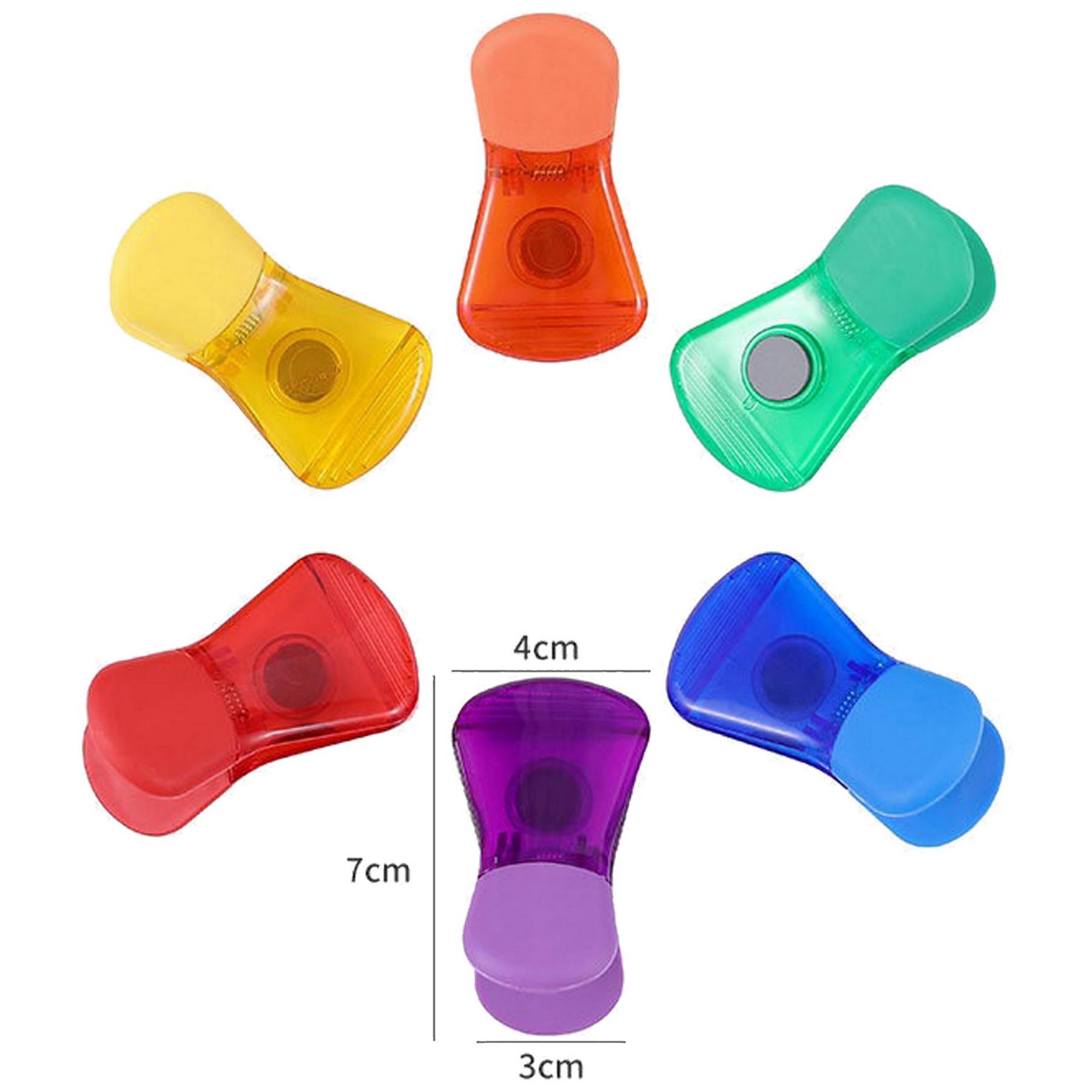 Assorted Color Strong Magnetic Food Clips 3