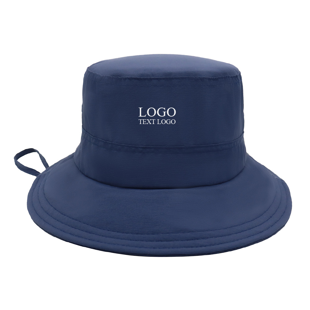 Foldable Breathable Custom Logo Bucket Hat 12