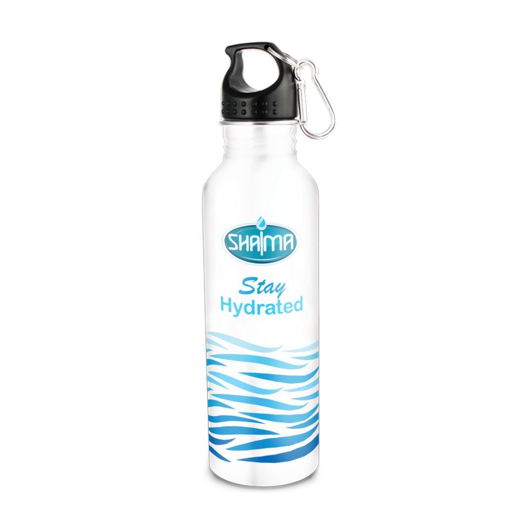 Wide Mouth Flair Bottle with Carabiner - 25oz 6
