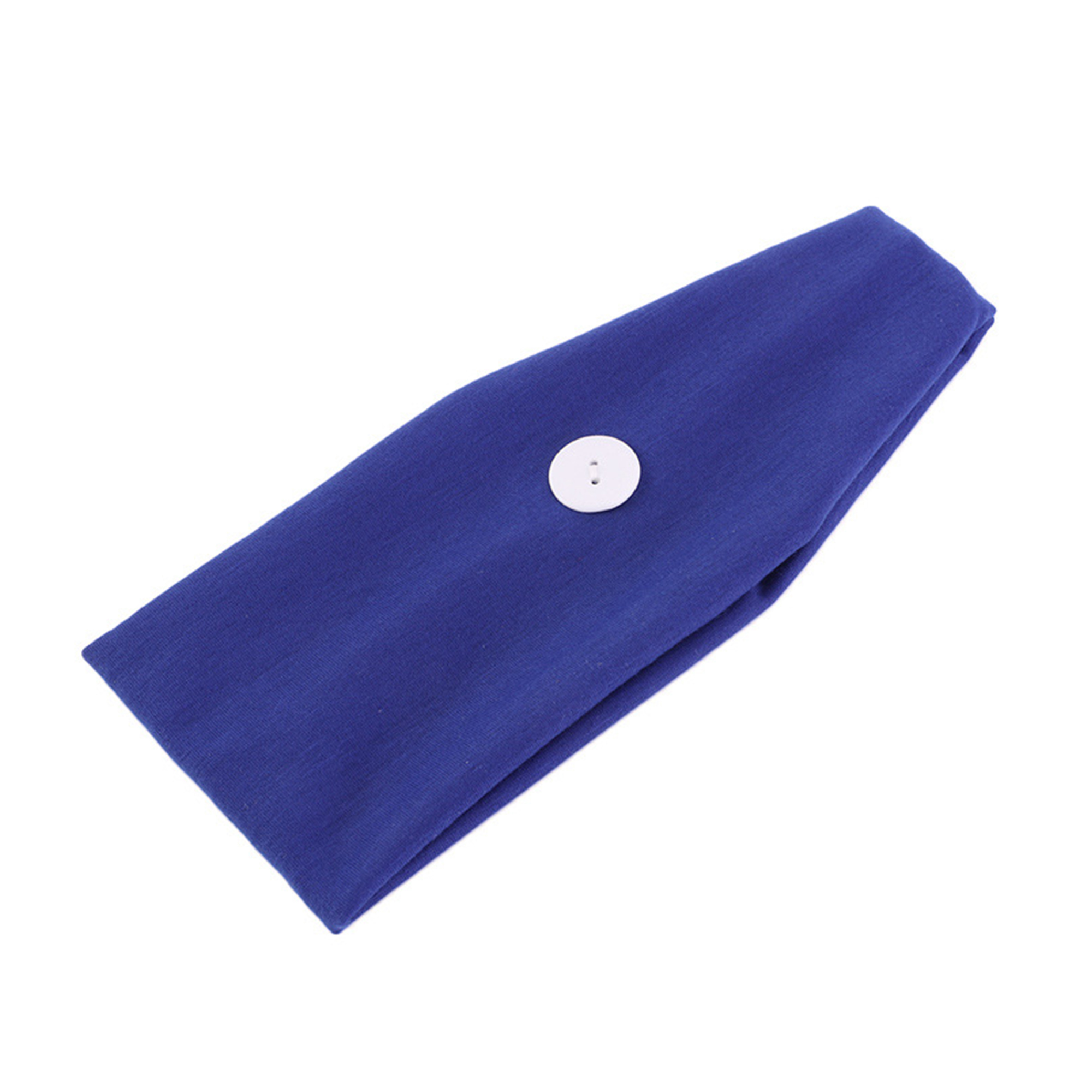 Cotton Sweatband With Mask Button Holder 11