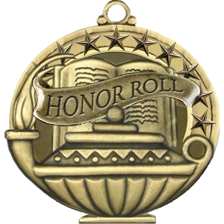 Stock Academic Medals: Honor Roll