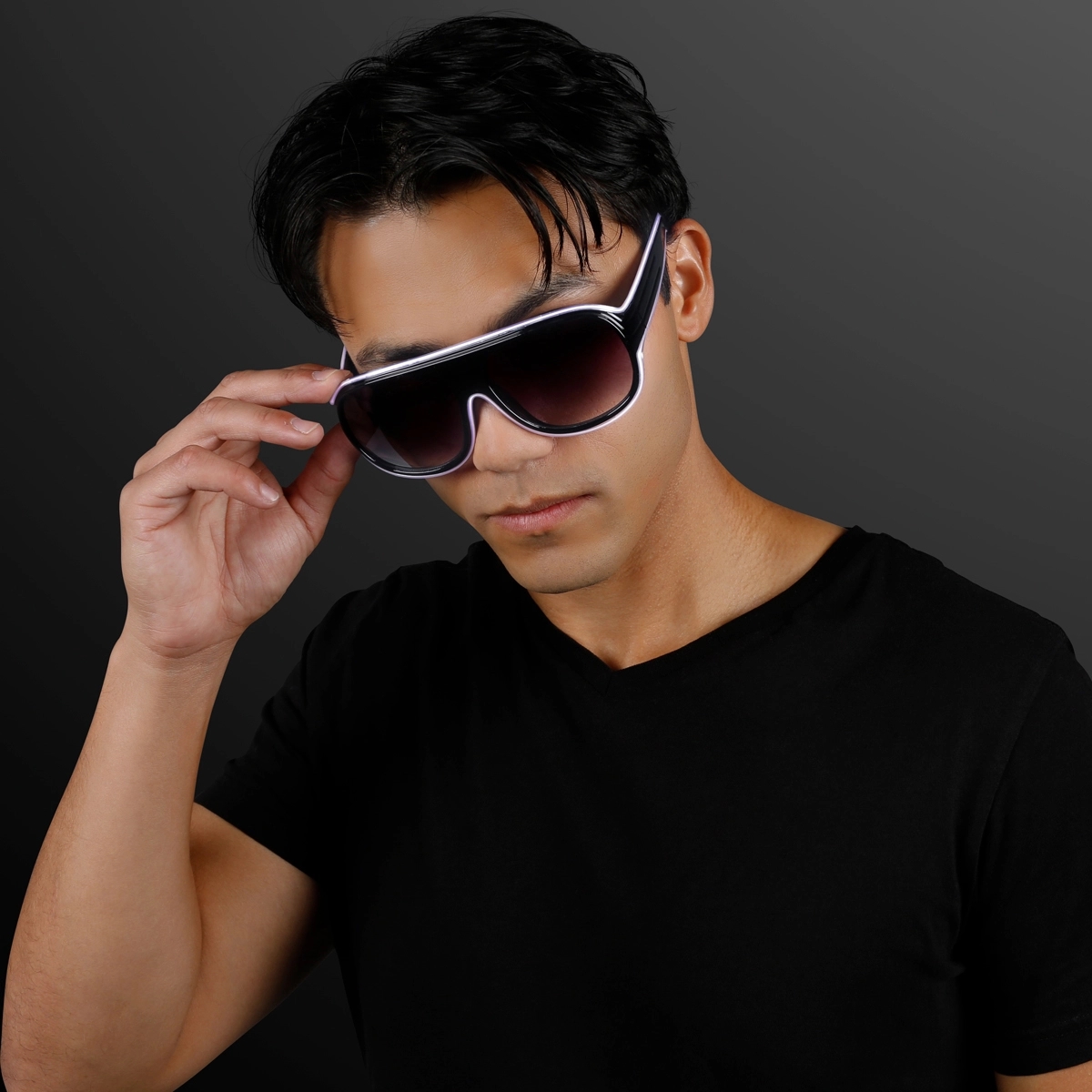 Neon Look Aviator EL Shades 3