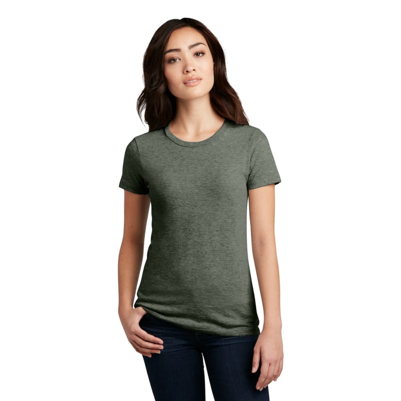 District Women's Perfect Blend CVC Tee. 11