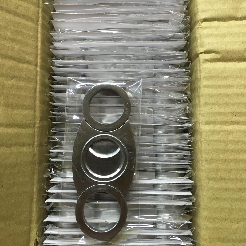 Stainless Steel Cigar Cutter Guillotine 7