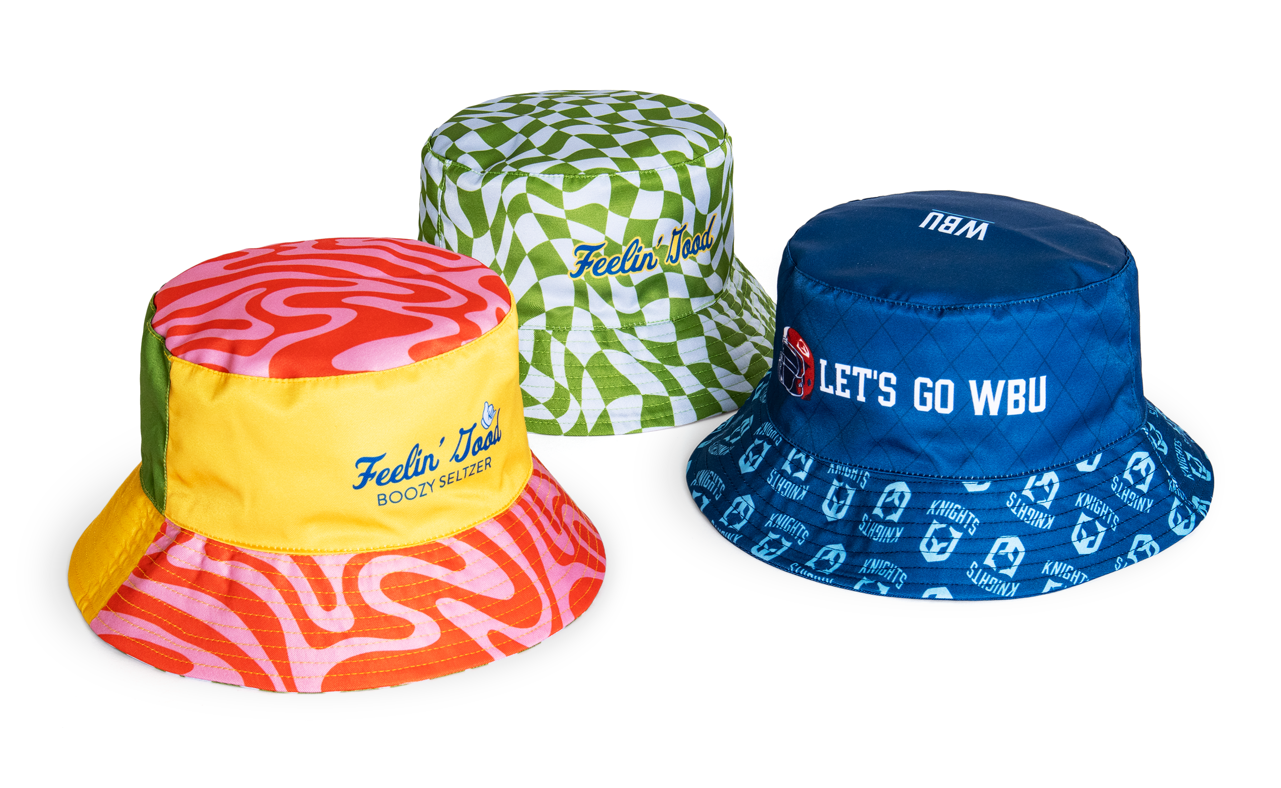 Reversible Polyester Bucket Hats