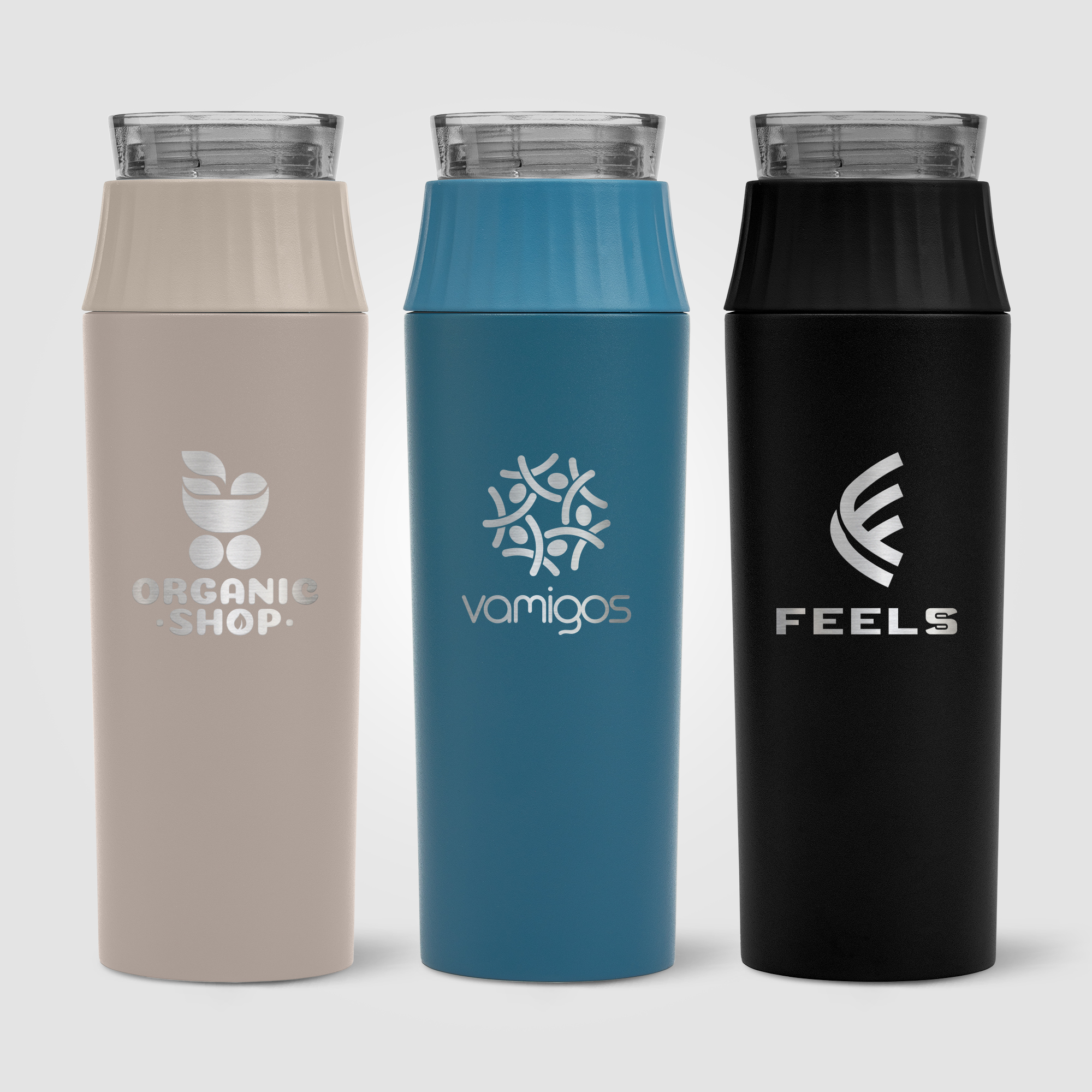 Majesty Recycled Stainless Steel Leakproof Lid Bottle - 20 oz. 10