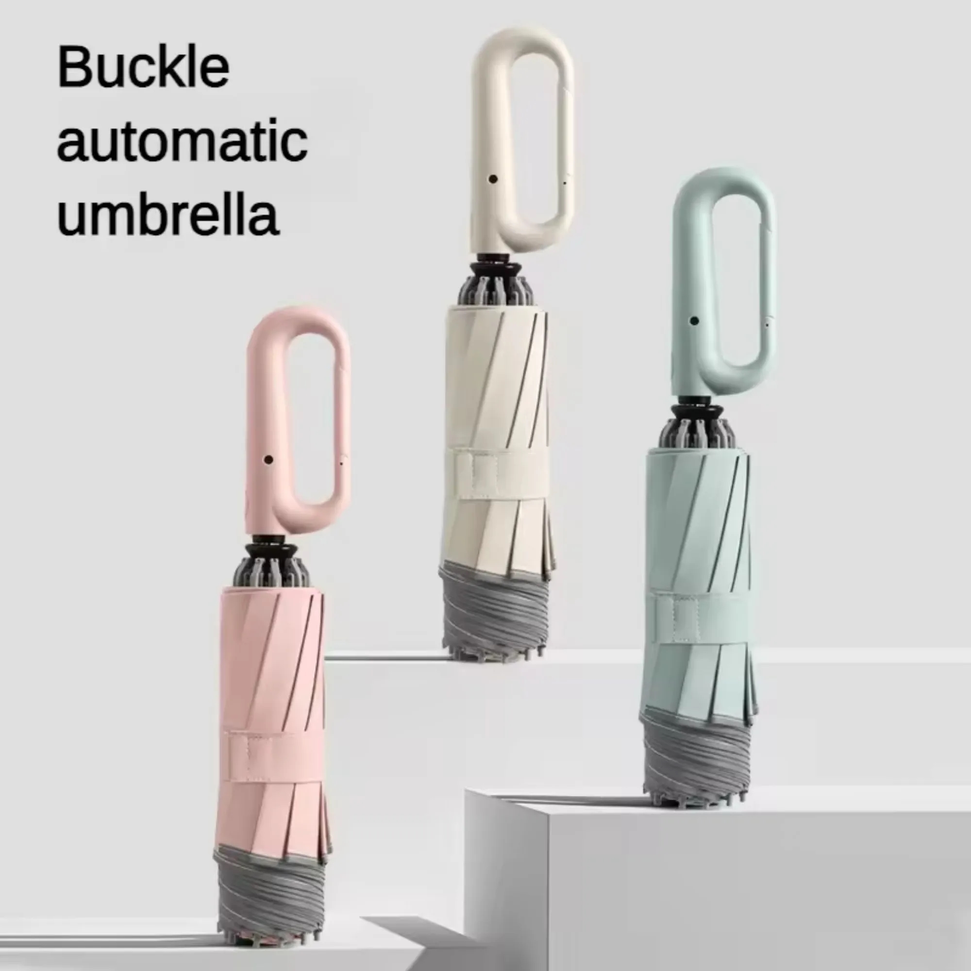 23'' Auto Open Windproof Travel Umbrella 10