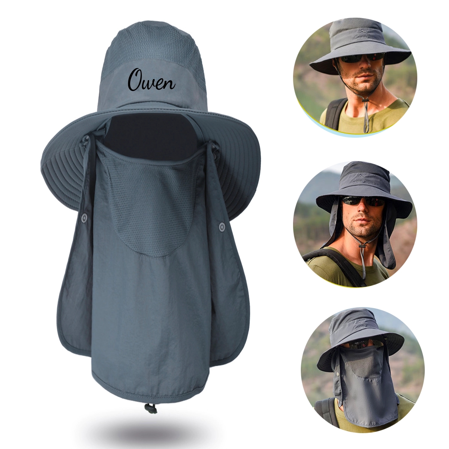 Outdoor Fishing Sun Bucket Hat 2