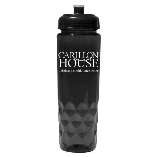 24 oz. Poly-Saver PET Bottle with Push 'n Pull Cap 15