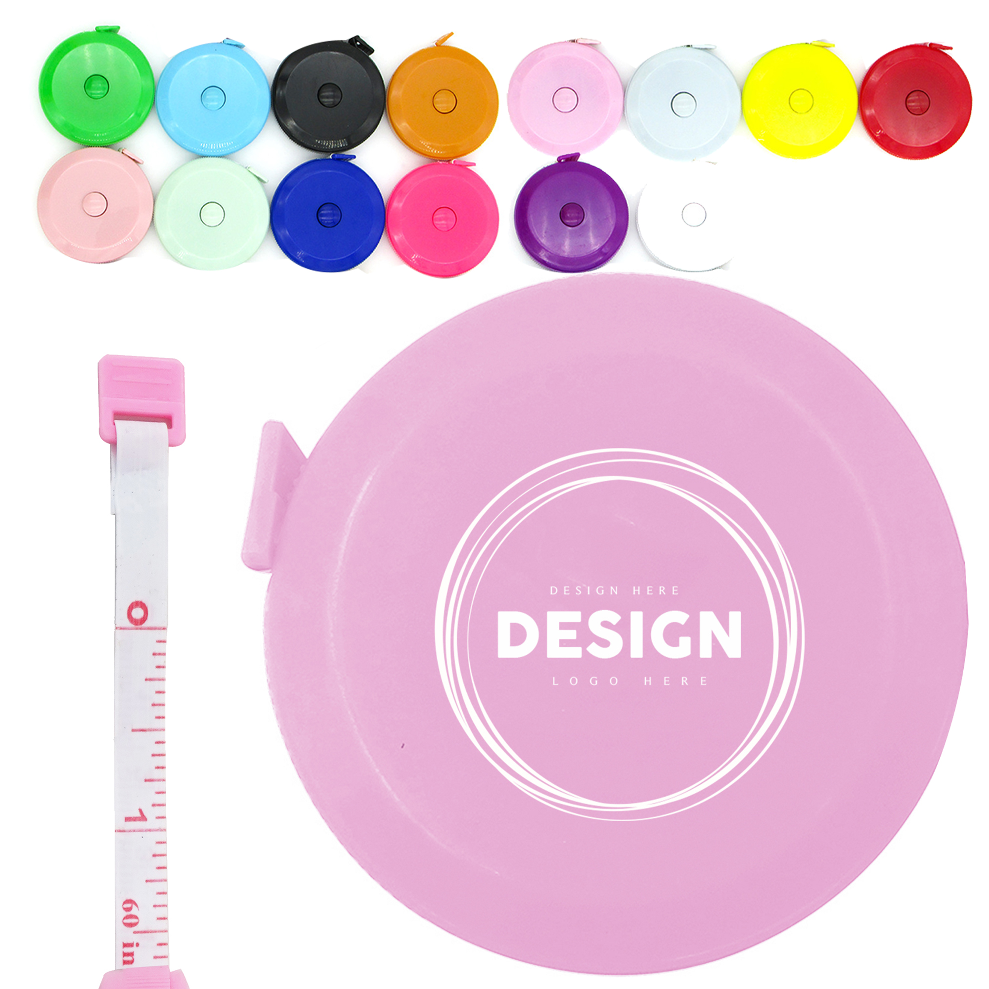 Retractable 5 ft. Circular Tape Measure 2