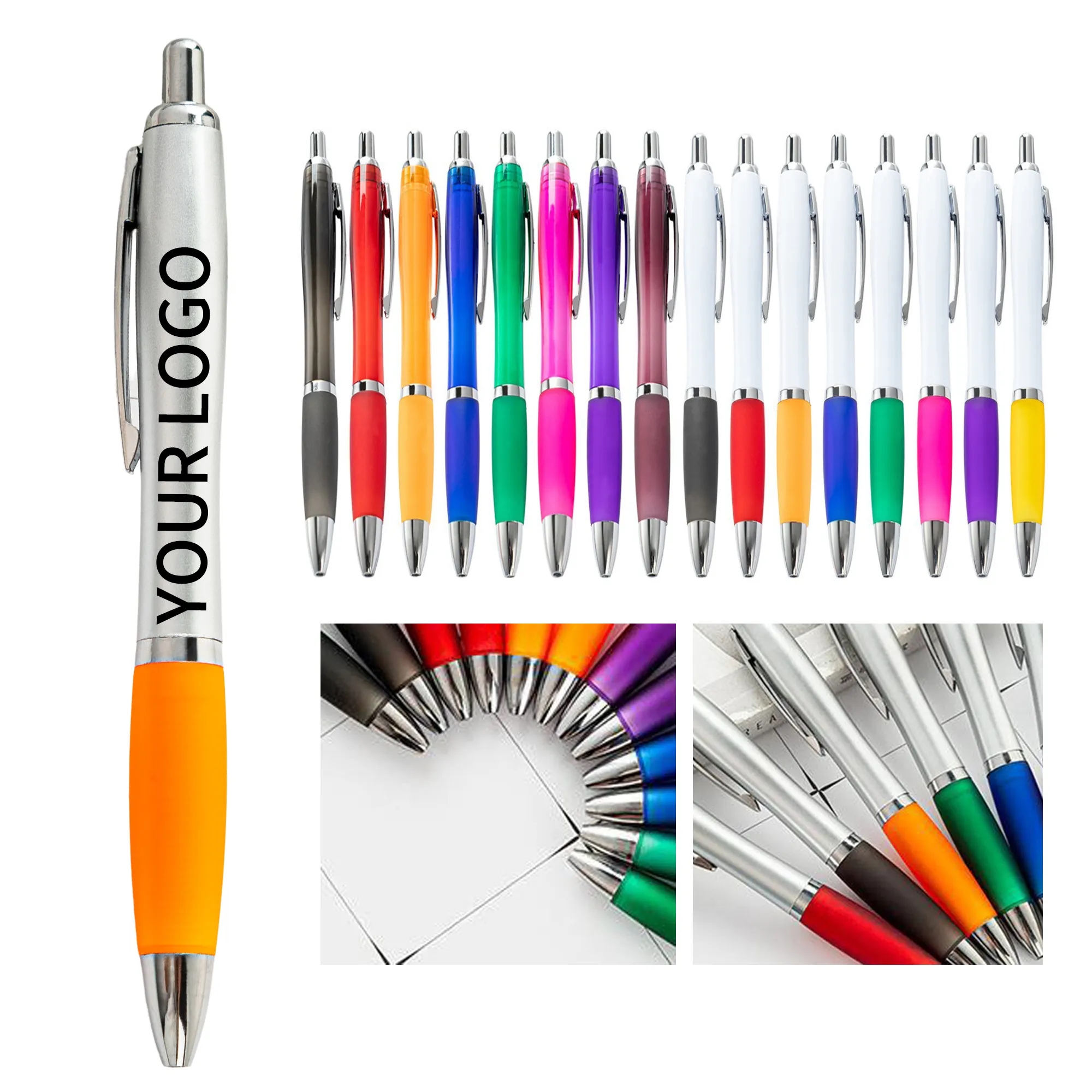 Satin Finish Ballpoint Pen Compact and Portable 11