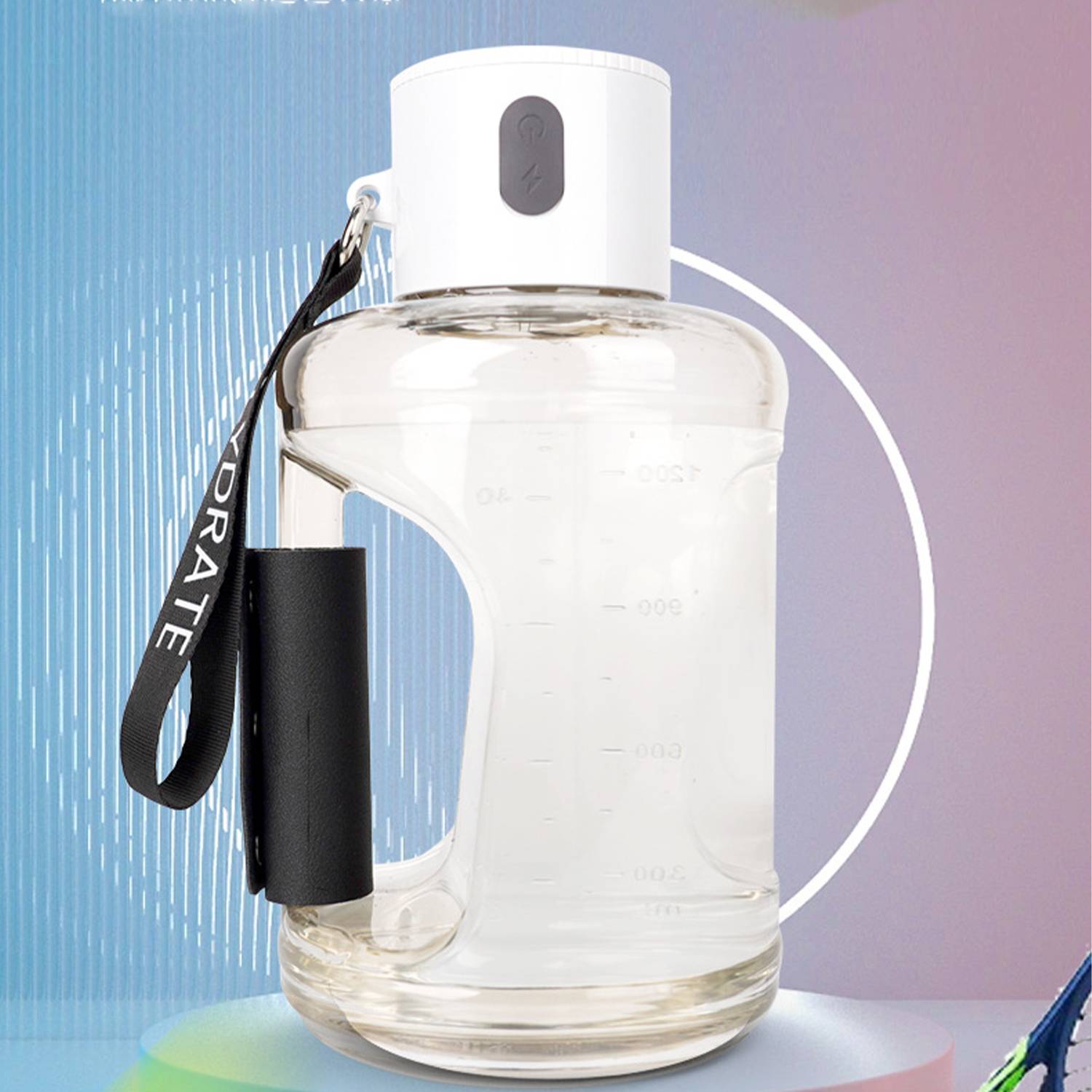 50 oz Tritan Sport Hydrogen Water Bottle Jug 5