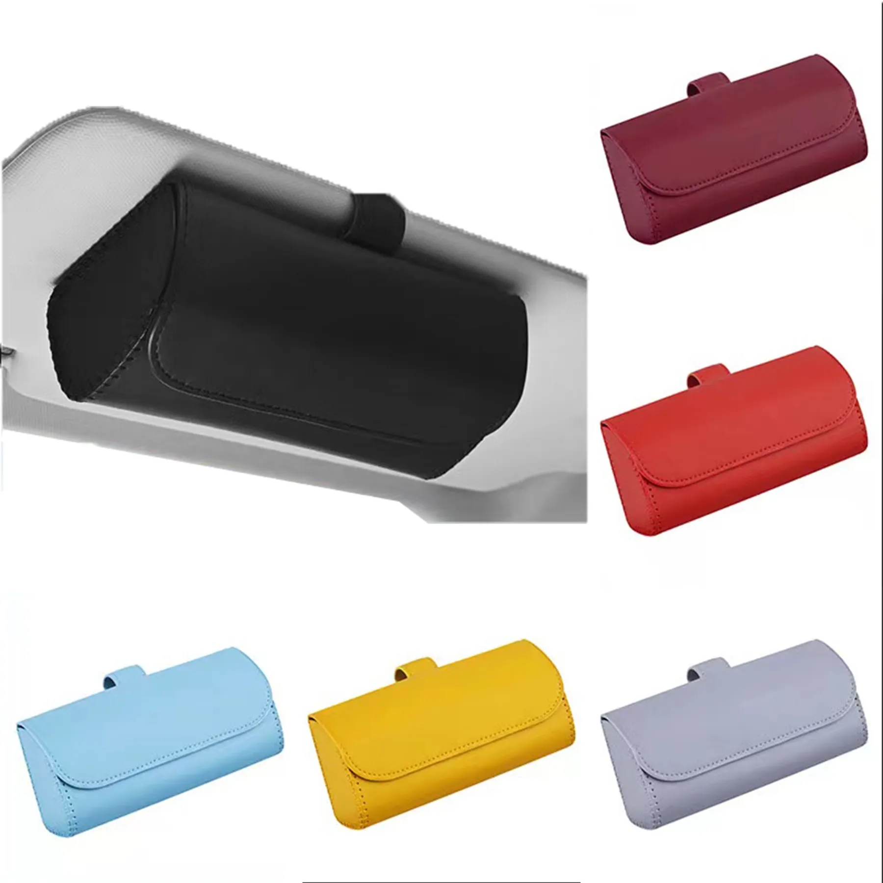 Sunglasses Holder Car Sun Visor Organizer 1