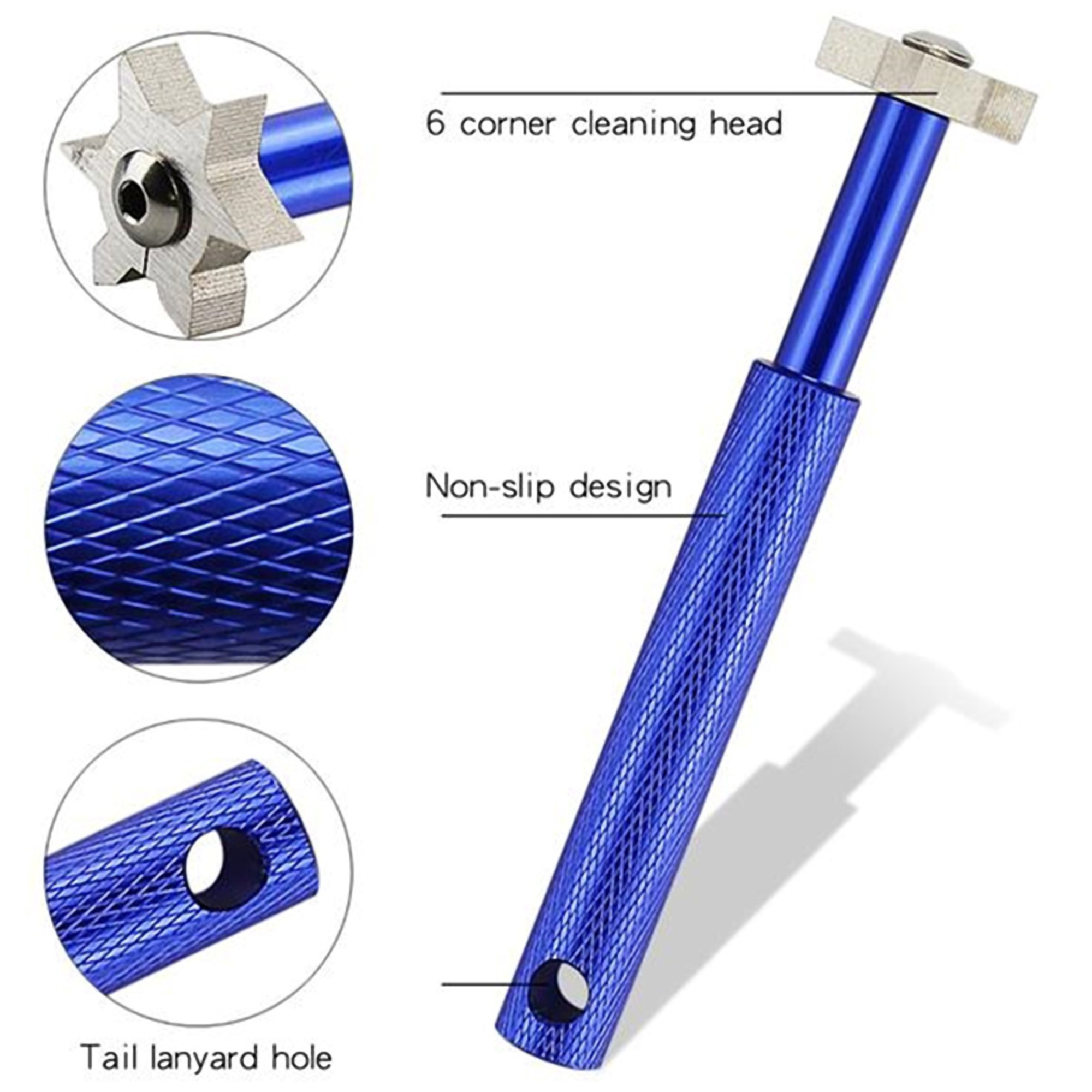 Golf Club Sharpener w/6 Heads 4