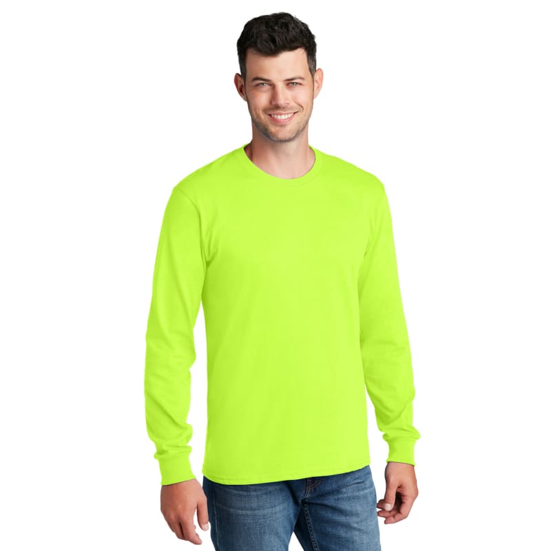 Port & Company - Long Sleeve Core Cotton Tee. 33
