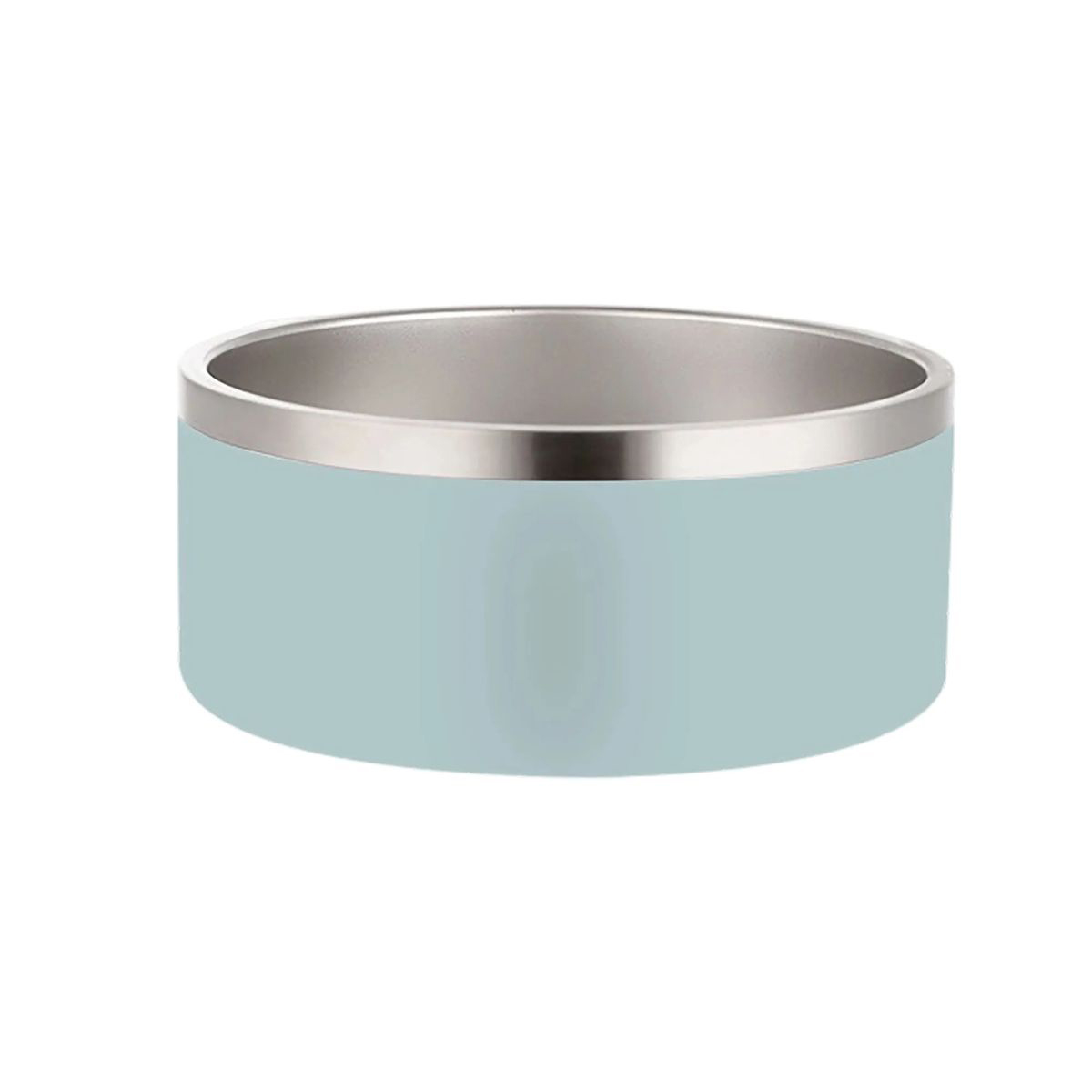 7 Inch Pet Bowl with Polished Finish 11