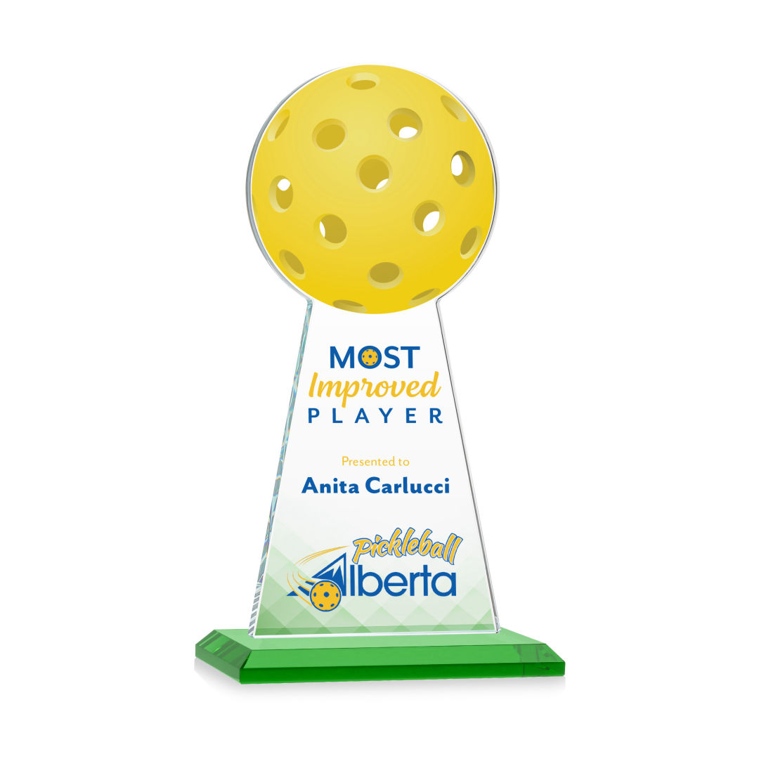 Edenwood Pickleball VividPrint™ Award - Green 1