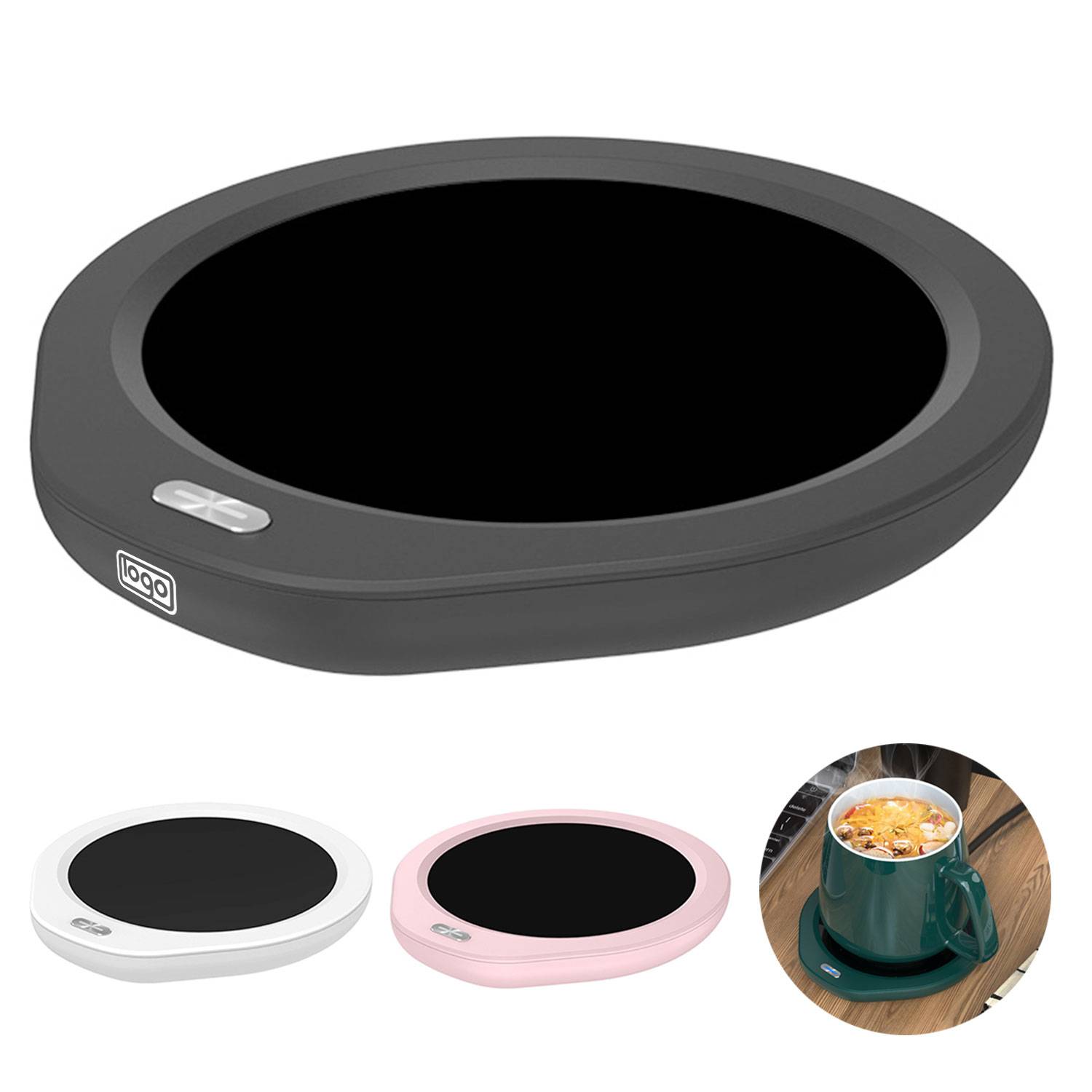 Adjustable Temperature Electric Coffee Mug Warmer 4
