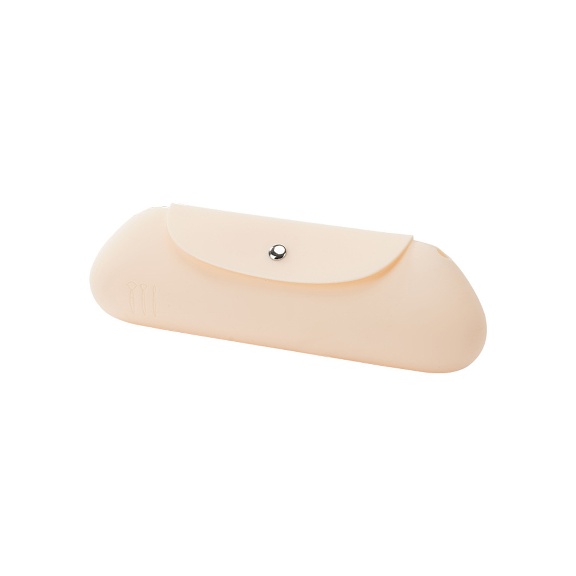 Silicone Travel Brush Case With Magnetic Snap 7
