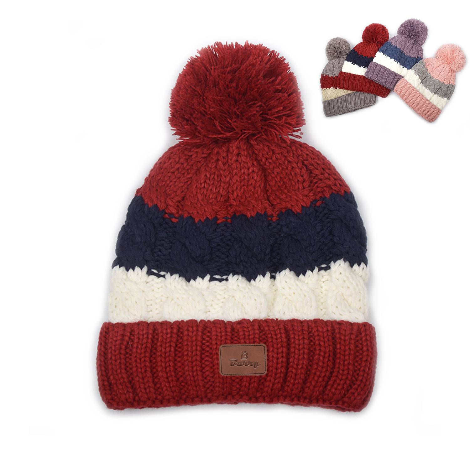 Winter Plush Double Layer Beanies