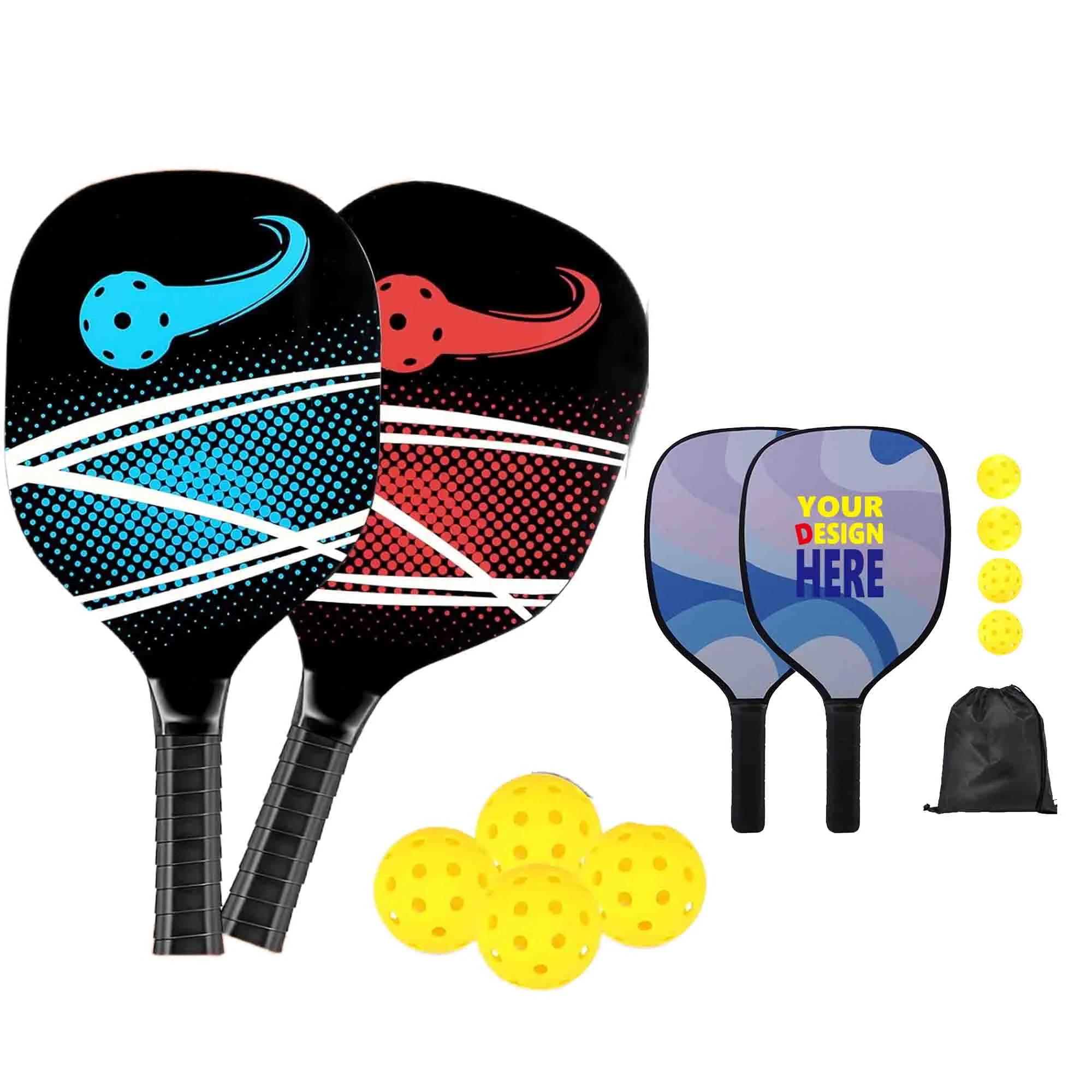 Summer Pickleball Paddles Sets 1