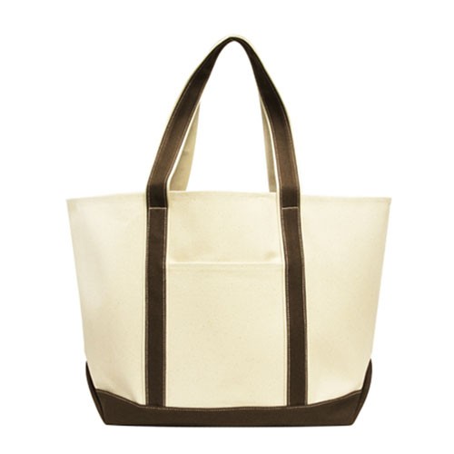 16 oz. Heavy Duty Durable Cotton Canvas Tote Bag Boat Bag 11