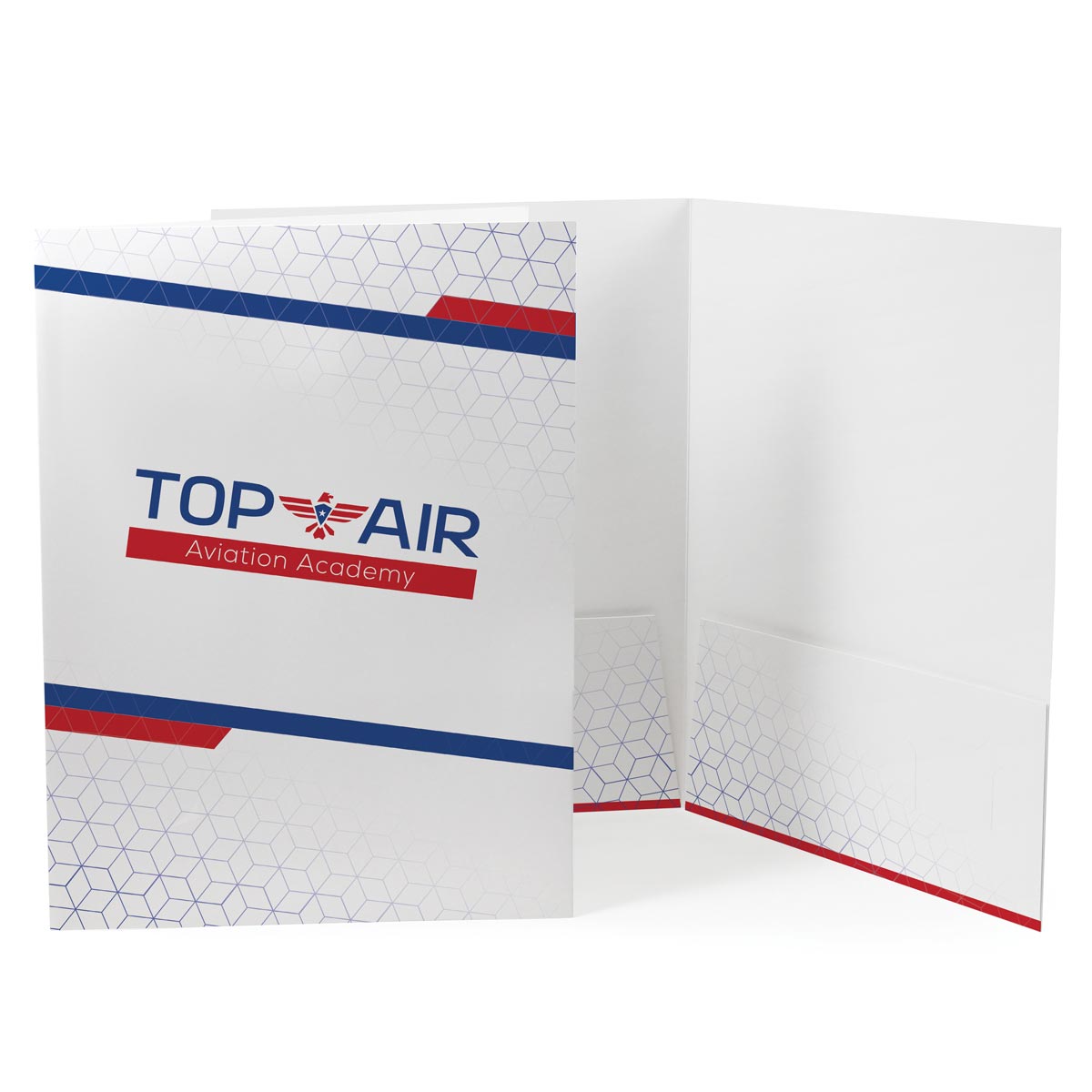 Presentation Folders – Ink Printed - Standard White Stock 16
