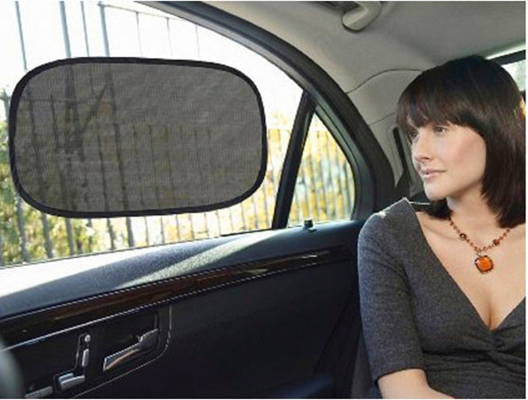 2 Pieces Mesh Car Sunshade (Includes Suction Cups) 5